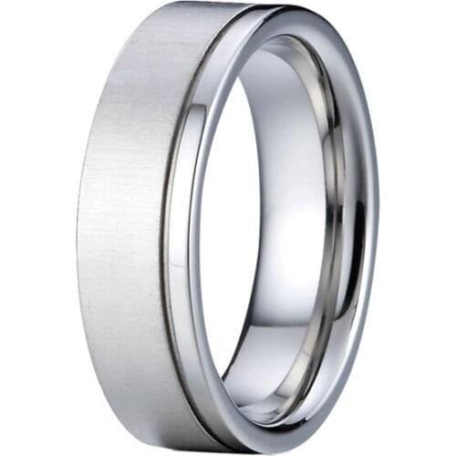 Never fade wedding ring men Lovers' Rings silver color Trendy Jewelry Birthday Gift free shipping ringen jewellery