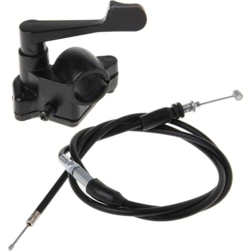 7/8" 22mm Motorcycle Throttle Lever Thumb Control Assembly For Honda TaoTao ATV Quad Pit Bike with Accelerator Cable Gift