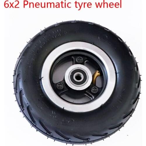 Free shipping 6X2 tyre 6 Inch Scooter Tire & Inner Tube Set Electric Scooter Wheel Chair Truck Electric Scooter F0 Pneumatic