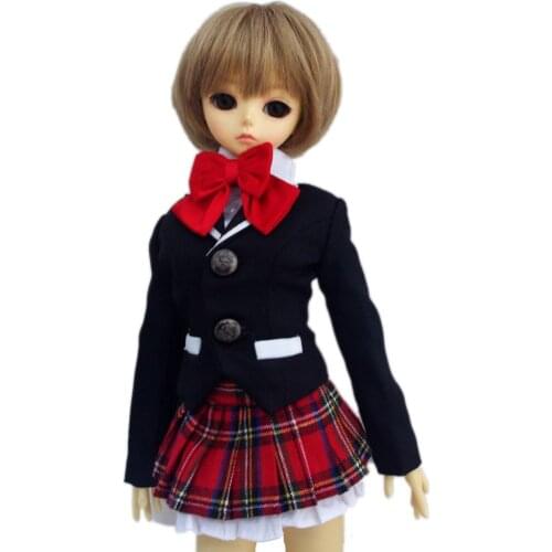 [wamami] 300# Cosplay Costume School Uniforms For 1/4 MSD AOD DOD BJD Dollfie