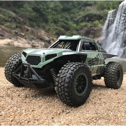 1:14 Two-Wheel Drive Remote Control Cars Toy 2.4GHz 20 - 25km/H Independent Suspension Spring Off Road Vehicle RC Crawler Car