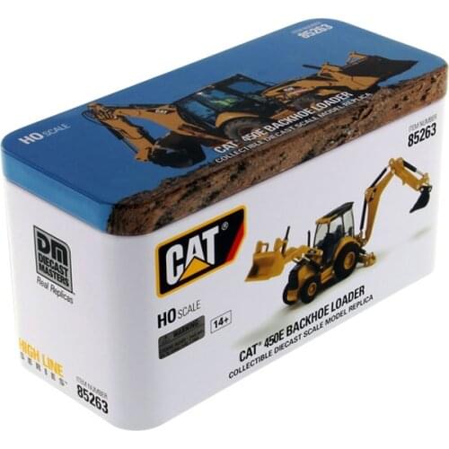 1:87 450E BACKHOE LOADER 85263 Metal Diecast Alloy toy cars Model Vehicles For Children Boys gift hot