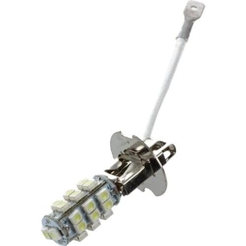 2 pcs H3 26 SMD LED Car Fog DRL Lamp Bulb White