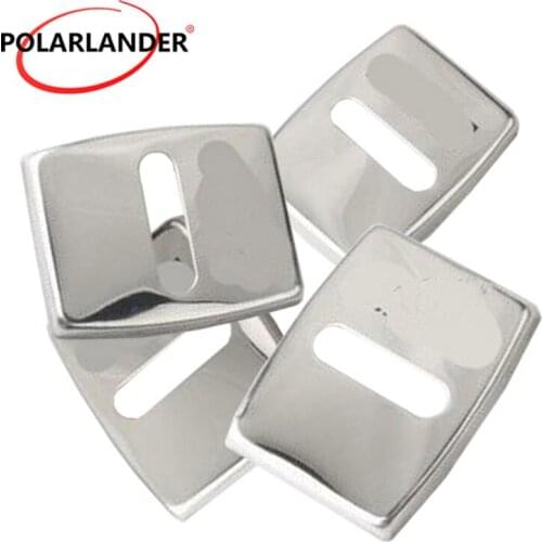 Car styling door lock cover interior protection products FOR BMW M X1 X3 X5 X6 1/2/3/4/5/6/7 Series 4 PCS