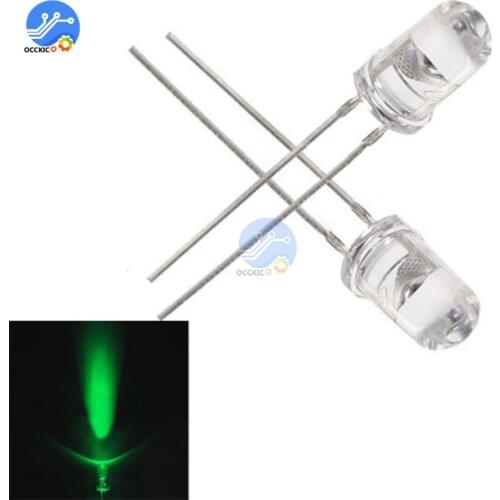 50PCS 5mm LED diode Light Kit DIY LEDs Set High Power Super Bright Water Clear LED Leds Lamp Bulb