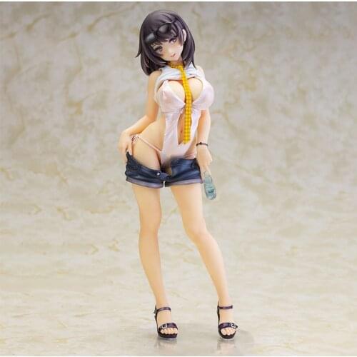 Alphamax SKYTUBE STP Original Illustration Toshiue Kanojo Illustration by Kekemotsu PVC Action Figure Anime Sexy Girl Figure Toy