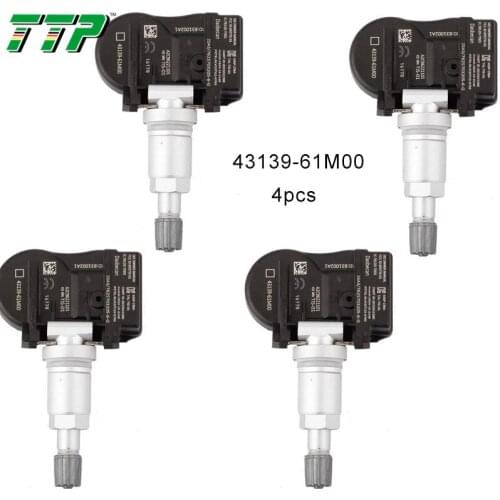 TTP 43139-61M00 TPMS Car Tire Pressure Sensor Monitoring Valve System For Suzuki Vitara SX4 4313961M00 43130-61M00 4313061M00