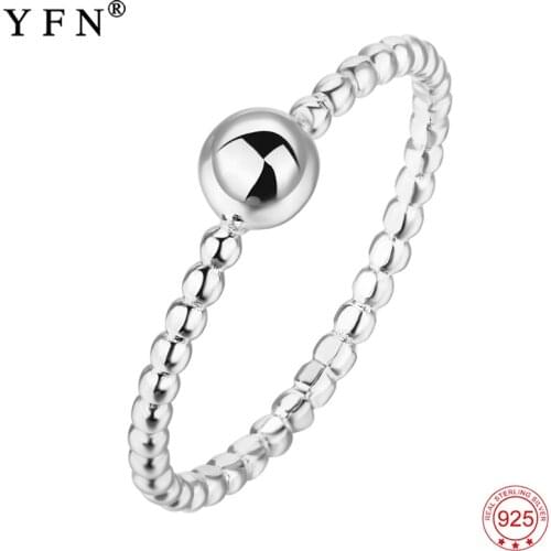 100% Real 925 Sterling Silver Rings Lovely Sweet Rings Fashion Cute Jewelry & Accessories For Women Love Gifts Ring GNJ8872