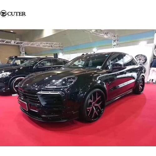 9YA PP Car body kit front bumper rear bumper side skirts Wheel eyebrows exhaust pipes for Cayenne 9YA 18-20