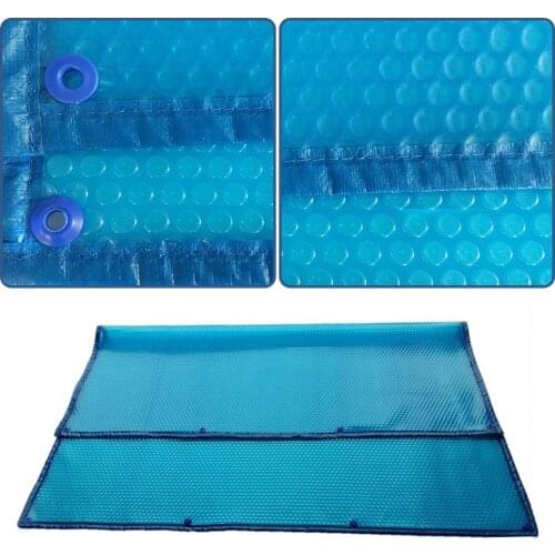 Swimming Pool Cover Waterproof And Dustproof Insulation Film With Perforated Edging Swimming Pool Insulation Cover Bubble Film