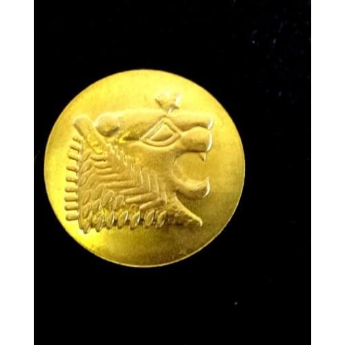 Manufacturer custom gold coins most popular 3D electroplated gold coins