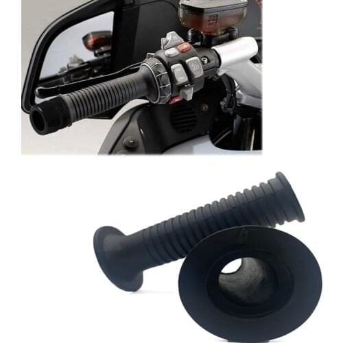 Motorcycle Handlebar Grips Throttle Grip Universal Anti-Slip Handles For BMW F650GS F800GS R1200GS RT1200