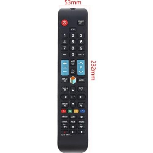 Universal Replacement Smart Remote Control Support Long Transmission Distance & Backlight for Samsung AA59-00594A LED Smart TV