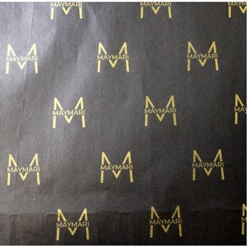 Printed gift tissue paper/ custom Moisture Proof wrapping paper/packing paper