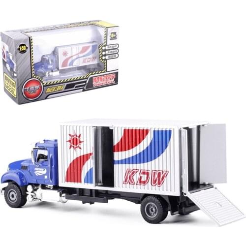 High simulation alloy model,1:50 scale alloy Engineering vehicles,Transport vehicles,Van transport truck,box toys,free shipping