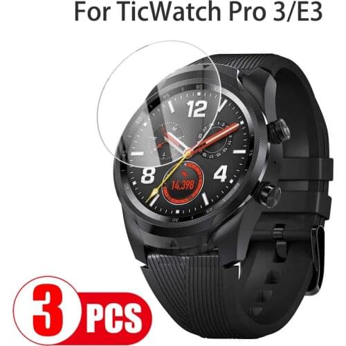 3PCS Protective Film For ticwatch e3 pro 3 Screen Protector Not Glass For ticwatch pro 3 Smart Band Soft TPU HD Clear Film