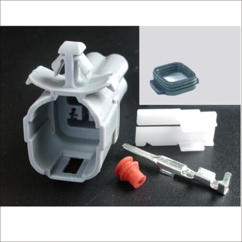 100set DJ7042-2.2-11 car wire connector 6188-0217 male female wire connector fuse plug 4P terminal socket 6189-0372 6188-0327