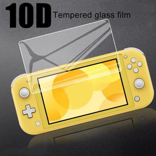 10D 9H Tempered Glass Screen Protective Film Cover for Nintendo Switch Lite Mini