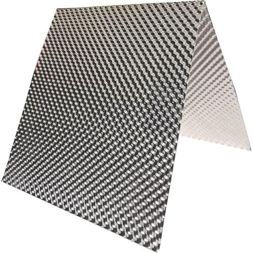 1100 Custom Size Hemispheric Embossed Aluminum Automobile Engine Compartment Heat Insulation Plate Sheet Coils For Exhaust Pipe