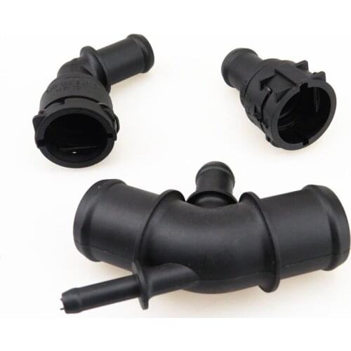 AZQFZ 1.8T Engine Cooling Radiator Hose Connector Set For VW Jetta MK4 Golf MK4 Beetle 1J0122291D 3B0 122 291 B 1J0 121 087 C