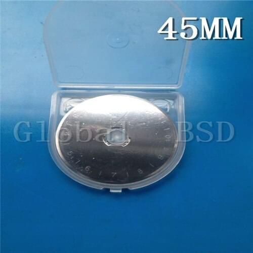DHL free shipping 500pcs/Lot For cutting leather paper vinyl FITS OLFA & MOST CUTTER 45mm rotary cutter blades