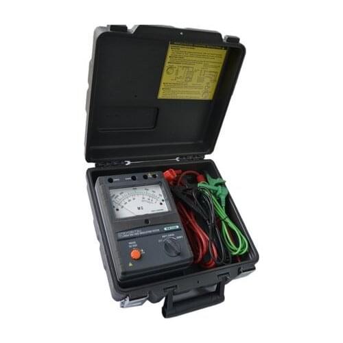 Fast arrival KYORITSU 3123A Analogue High Voltage Insulation Tester S 25V/50V/100V