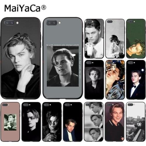 MaiYaCa cool Leonardo Dicaprio young Phone Case for Huawei Honor 8X 9 10 20 Lite 7A 8A 5A 7C 10i 9X Pro Play 7A Pro 10i 7C