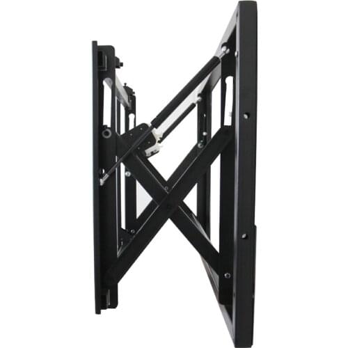 Double pneumatic structure TV lift front maintenance bracket wall mounting large screen display splicing hanger tv lift