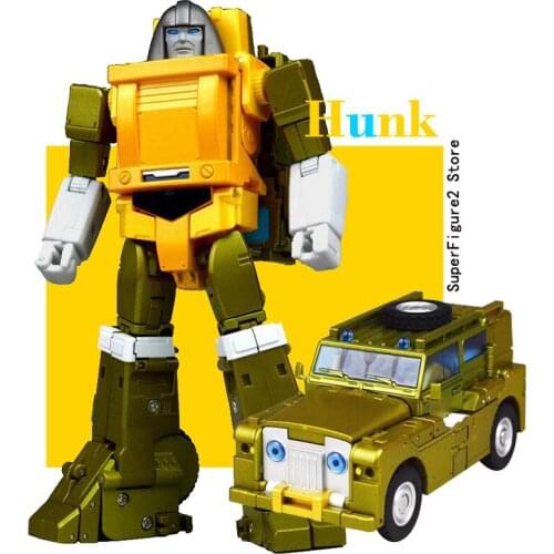 Transformation Action Figure FansToys FT-42 FT42 Hunk G1 Toy Brawn Model 13cm ABS KO LG48 Statue deformation Car Robot