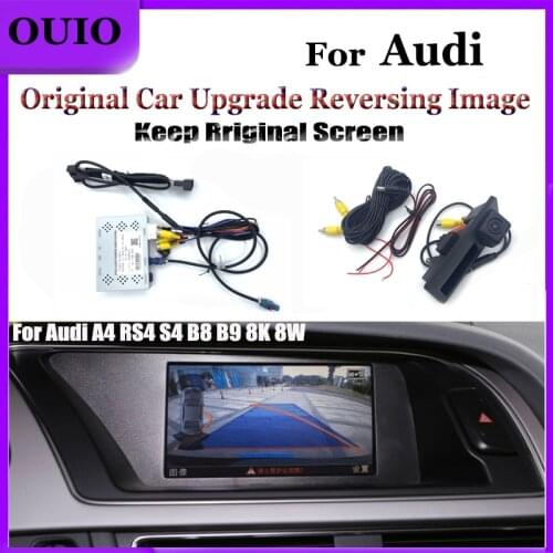 Interface Reversing camera |For Audi A4 RS4 S4 B8 B9 8K 8W MMI Allroad avant Original Screen upgrade Parking camera Adapter
