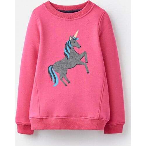 Little Maven New Autumn Spring Children Watermelon Red Fleece Pegasus Cotton Full- sleeved 2-7yrs O-neck Girls Hoodies Sweaters