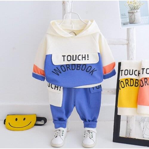 Boys clothes sets spring autumn kids fashion cotton coat+pants 2pcs tracksuits for baby girls children jogging suit outfits 2020