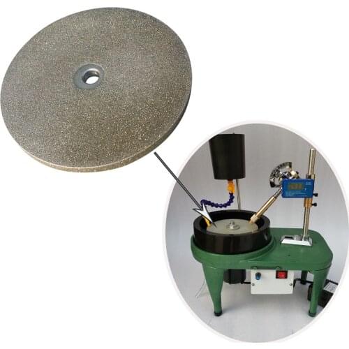 Lightweight diamond grinding wheel diam 6“ (150mm) & hole 0.5 ” (12.7mm), for polishing jewelry, jade, etc