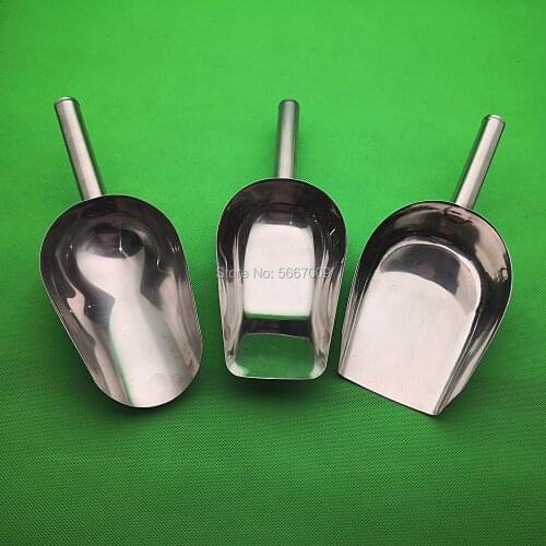 1PCS Stainless Steel Sampling Food Shovel Spoon Sampler Different Size Multi-purpose Ice Shovel