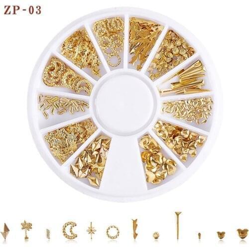 Fashion 3D Stars Rivets False Nail Tips Nature Fan Finger Card Nail Art Display Practice Acrylic UV Gel Polish Tool Manicure JM1