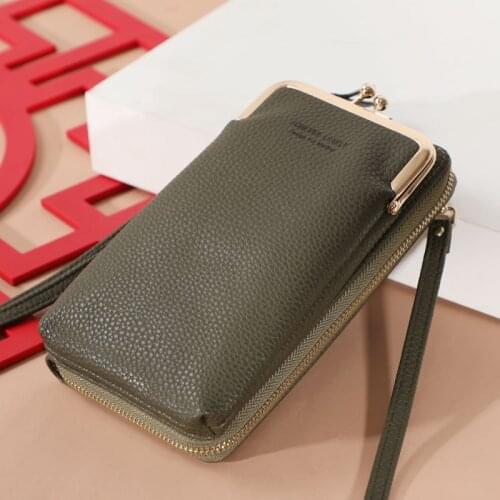 New Ladies Small Crossbody Bags Capacity PU Leather Shoulder Bags Fashion Handbags For Ladies Bolsas Female Phone Purses