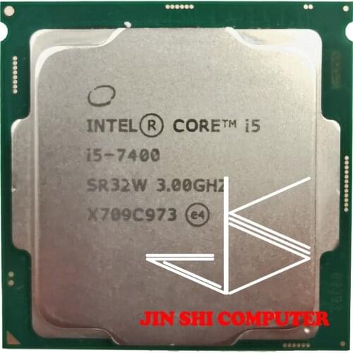 Intel Core i5-7400 i5 7400 3.0 GHz Quad-Core Quad-Thread CPU Processor 6M 65W LGA 1151