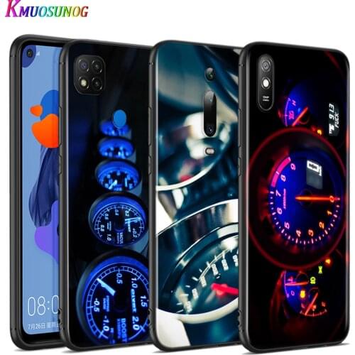 Silicone Cover Cool Speedometer For Xiaomi Redmi 9T 9 9C 9A 9AT 9i 8 8A 7 6 Pro 7A 6A 5 5A 4X Plus Phone Case
