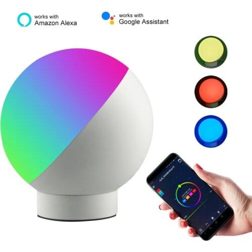 Smart Eye Protection Table Lamp Wifi Intelligent Light Bulb , for Amazon Alexa/Google Home/Intelligent Life App LED Light Bulb