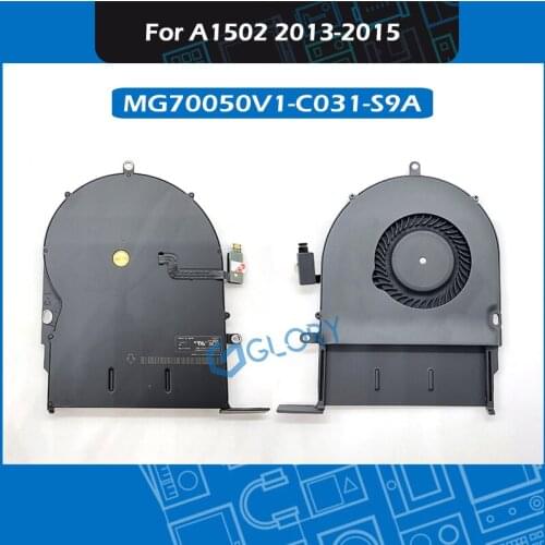 New Laptop A1502 CPU Cooling Fan 610-0190-A MG70050V1-C031-S9A for Macbook Pro Retina 13'' A1502 Cooler Fan 2013-2015 Year