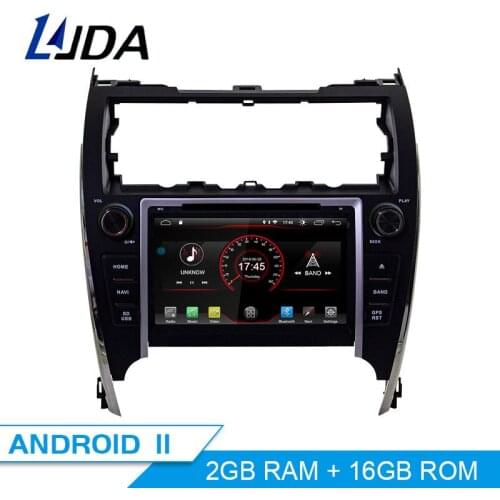 LJDA Android 10.0 Car DVD Player For Toyota Camry 2012 EUR Wifi GPS Navigation 2 Din Car Radio Multimedia Stereo Headunit Canbus