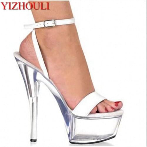 Shiny evening performance shoes/shoes/high evening party/promotion price is 15 cm