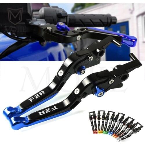 For Yamaha FZR 1000 FZR1000 GENESIS 1987-1988 CNC Aluminum Motorcycle Folding Extendable Adjustable Brake Clutch Levers Set