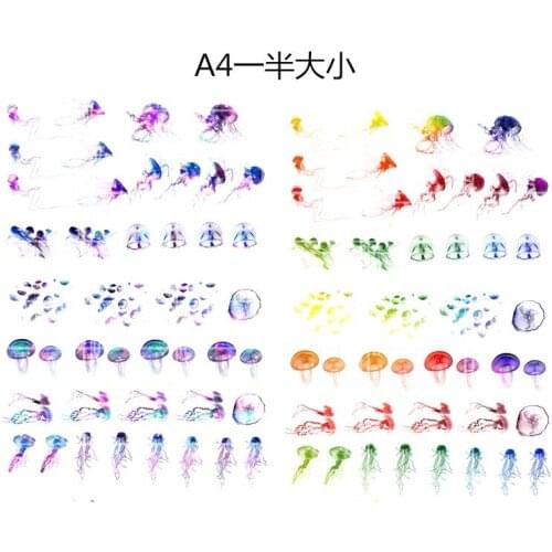 GLADZGT 1pcs Angel Dolphin Jellyfish transparent material With use of epoxy Mold DIY Making Mould Jewelry Tool filling