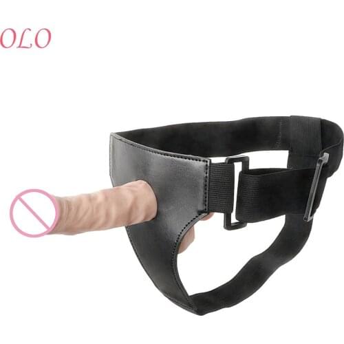 IKOKY Strapon Penis Panties Sex Toys for Lesbian Gay Adult Game for Different Size Penis Wearable Strap On Dildos Pants