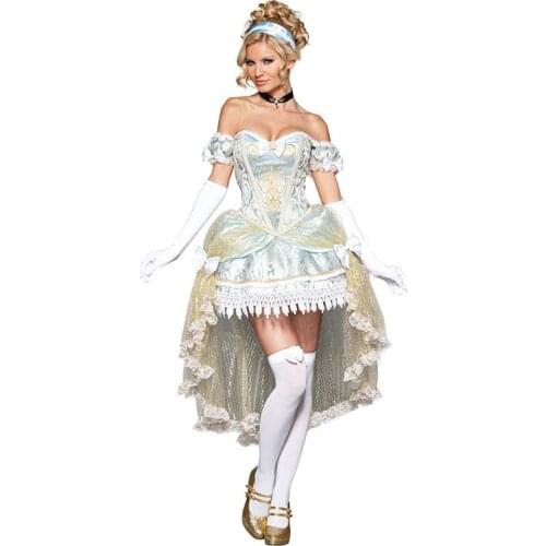 InCharacter Complete Outfit Passionate Princess Costumes Sexy Strapless Ladies' Kostum Fancy Dress For Women Halloween Costume