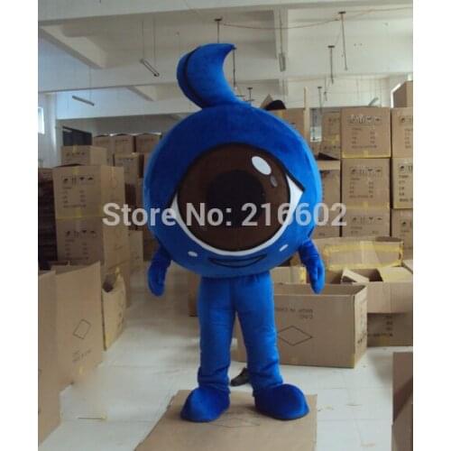 Cosplay costumes Big Eyes Mascot Costume Fancy Dress Christmas Party Costume with free shipping