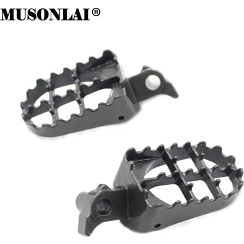 Motorcycle Foot Pegs Footrests For Yamaha WR250F WR400F WR426F WR450F YZ125 YZ250 YZ250F YZ426F YZ450F YZ85 Enducross EC125