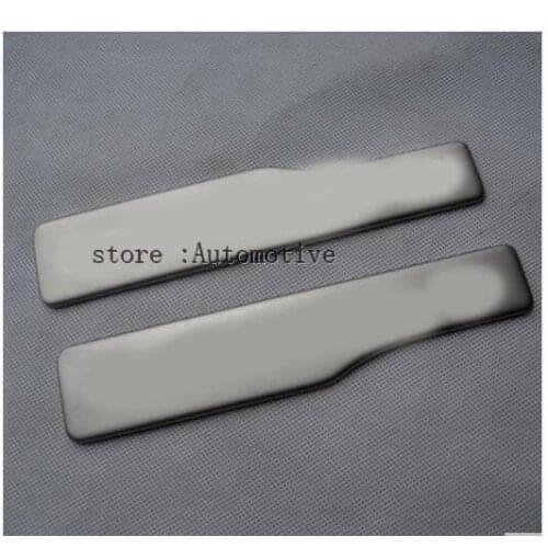 Rear Door sill scuff plate Insert Trim 2pcs For Range Rover Evoque2011 2012 2013 2014