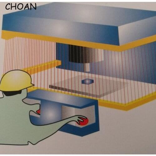 CHOAN SN2004T 20mm 4 beams punch protector Infrared sender receiver Safety light curtain Safety grating Line synchronization 24V